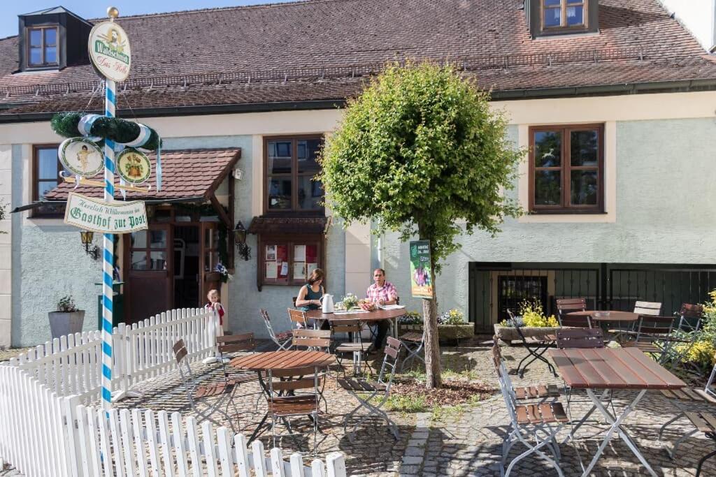 Brauereigasthof Zur Post Eschlkam Exterior foto
